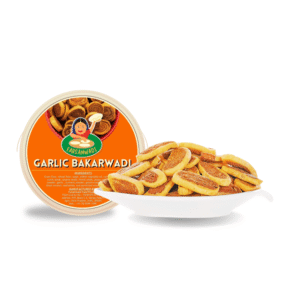 Spicy Garlic Bakarwadi