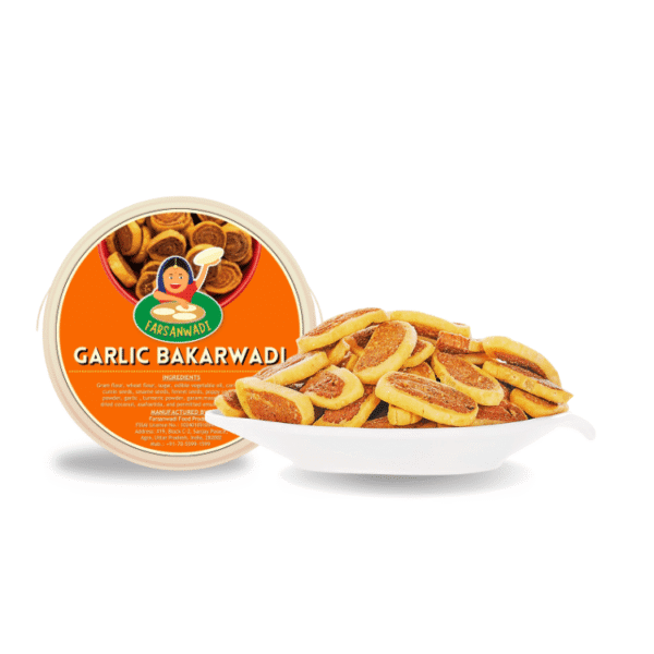 Spicy Garlic Bakarwadi