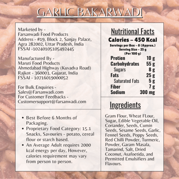 Spicy Garlic Bakarwadi - Image 5