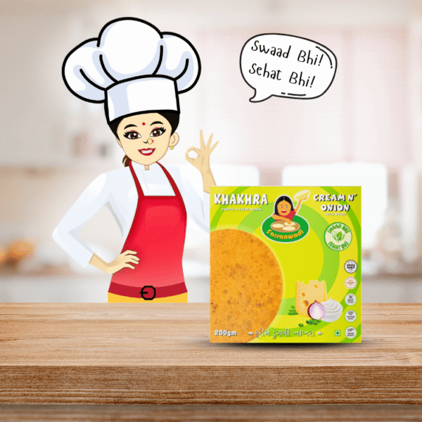 Cream Onion Khakhra - Image 3