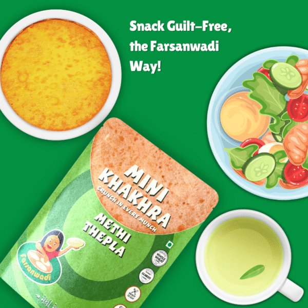 Methi Thepla Mini Khakhra - Image 2