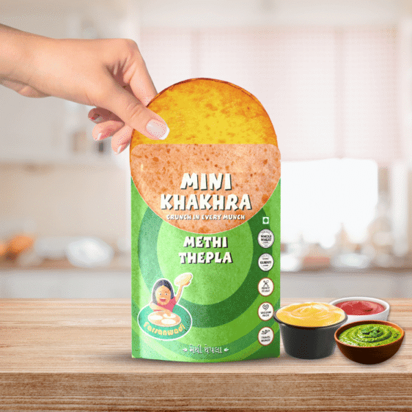 Methi Thepla Mini Khakhra - Image 3