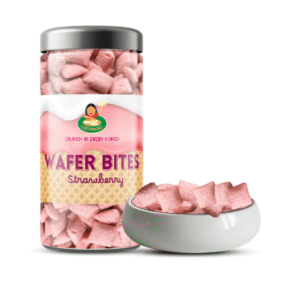 Strawberry Wafer Bites
