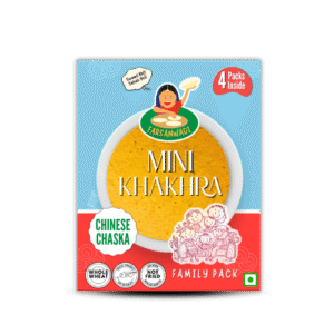 Chinese Chaska Mini Khakhra Pack of 4