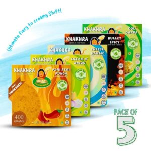 Global Flavour Khakhra Combo – All 5 Favourites