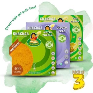 Street Snack Khakhra Mix – Thepla, Golgappa & Gluten-Free