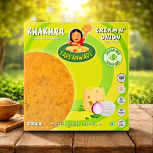 Cream Onion Khakhra