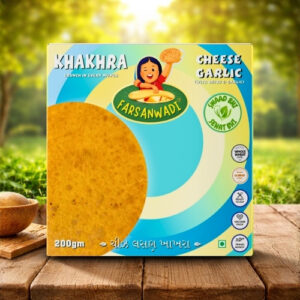 Cheese Garlic Khakhra