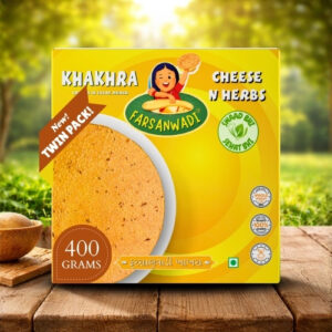 Cheese Herbs Khakhra – Twin Pack