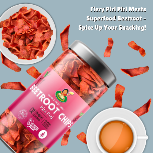 Beetroot Chips - Piri Piri Healthy Chips - Image 2