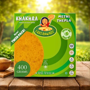 Methi Thepla Khakhra – Twin Pack