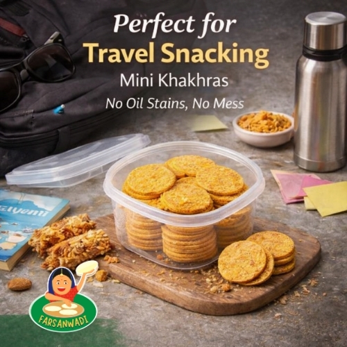 Methi Thepla Mini Khakhra - Family Pack - Image 7