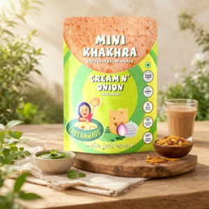 Cream Onion Mini Khakhra