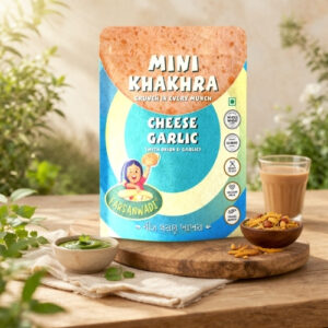 Cheese Garlic Mini Khakhra