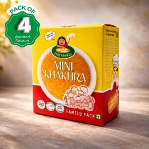 Mini Khakhra Discovery Pack – Assorted 4 Flavours